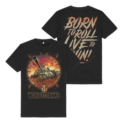 Born to Roll by World Of Tanks - T-Shirt - shop now at World of Tanks store