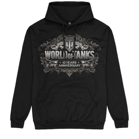 10 Years Anniversary by World Of Tanks - Hoodie - shop now at World of Tanks store