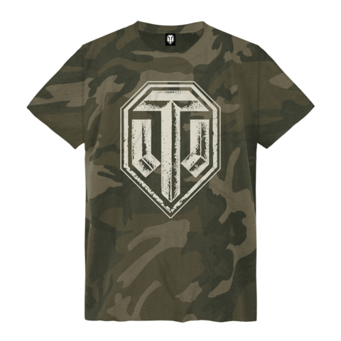 Camo All Over Logo by World Of Tanks - T-Shirt - shop now at World of Tanks store